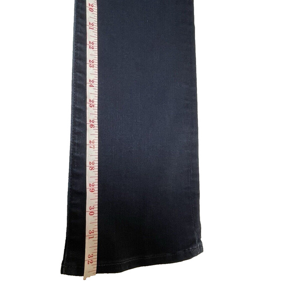 7 for All Mankind Jeans Womens 28 Blue Dark Wash Denim Kimmie Straight Leg - Picture 12 of 12